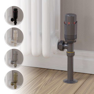 Modern Radiator Valves - Manual and Thermostatic