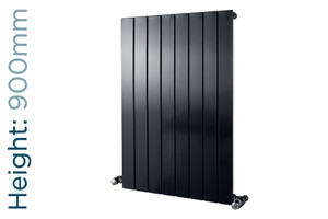 EU-EMAV-900-A-TH - Eucotherm Mars Vertical Flat Panel Anthracite Radiator H900mm X W595mm