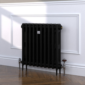 CI-GV2660-MET-ANTH-LS01 - Gasta Victorian 2 Column Cast Iron Radiator H660mm x W586mm