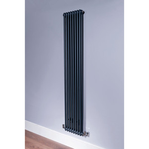 ND-NF2.1800-ANTHRACITE - Next Day Infinity Anthracite 2 Column Radiator 6 Sections H1800mm X W300mm