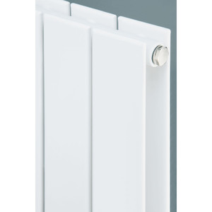 EU-EMADV-1800-W-CU00 - Eucotherm Mars Duo Vertical Double Flat Panel White Radiator H1800mm X W295mm