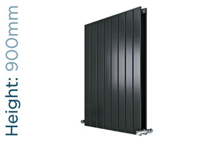 EU-EMADV-900-A-TH - Eucotherm Mars Duo Vertical Double Flat Panel Anthracite Radiator H900mm X W595mm
