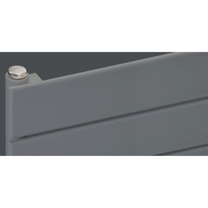 EU-EMAH-445-600-S-CU00 - Eucotherm Mars Horizontal Flat Panel Silver Radiator H295mm X W1800mm