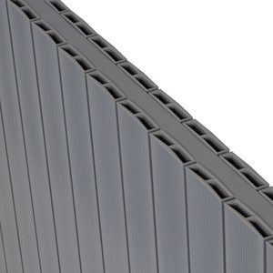 AP-MAGFR-ANT-CU00 - Apollo Magenta Flat Aluminium Designer Anthracite Double Horizontal Radiator H600mm X W475mm