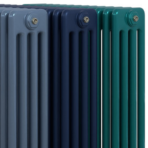 CT4-C-BLUE-CU00 - Classic Blue 4 Column Radiator H300mm x W990mm