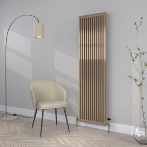 CT2-C-1800-GREY-BEIGE-LS00 - Classic Cream 2 Column Radiator H500mm x W806mm