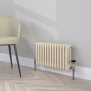 CT3-C-300-OYSTER-WHITE-LS00 - Classic Cream 3 Column Radiator H300mm x W990mm