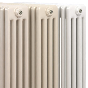 CT4-C-CREAM-CU00 - Classic Cream 4 Column Radiator H300mm x W990mm