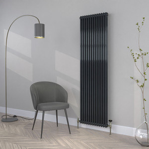 CT2-C-1800-ANTHRACITE-GREY-LS00 - Classic Grey 2 Column Radiator H500mm x W806mm