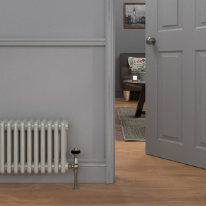 CT3-C-300-AGATE-GREY-LS01 - Classic Grey 3 Column Radiator H300mm x W990mm