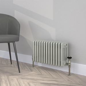 CT4-C-300-AGATE-GREY-LS00 - Classic Grey 4 Column Radiator H300mm x W990mm
