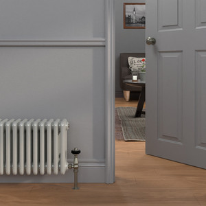CT4-C-300-AGATE-GREY-LS01 - Classic Grey 4 Column Radiator H300mm x W990mm