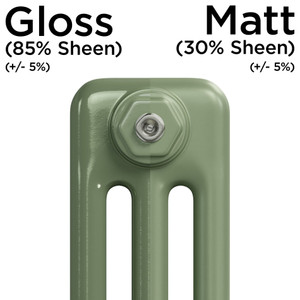 CT3-C-SHEEN-LEVEL-CU002 - Classic Navy 3 Column Radiator H300mm x W990mm