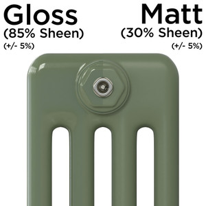 CT4-C-SHEEN-LEVEL-CU002 - Classic Orange 4 Column Radiator H300mm x W990mm