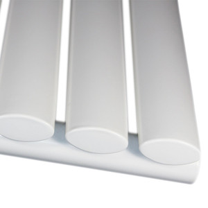 DQ-COVE-S-W-CU00 - DQ Cove Vertical Single Radiator H1800mm X W295mm White