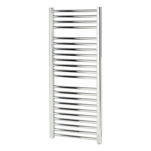 AP-ASC5W1100 - Apollo Napoli Straight Chrome Towel Radiator H1100mm X W500mm
