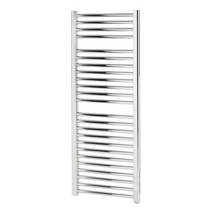 AP-ASC5W1200 - Apollo Napoli Straight Chrome Towel Radiator H1200mm X W500mm