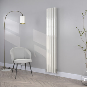 HE-1800X295D-W-RAL-9016-TRAFFIC-WHITE-GLOSS - Helios White Vertical Double Radiator H1800mm X W295mm