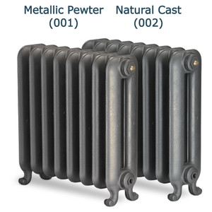 CI-HA570-D-001-002 - Harcourt 2 Column Electric Cast Iron Radiator H570mm x W606mm