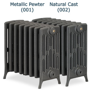 CI-NE485-6-D-001-002 - Georgian 6 Column Electric Cast Iron Radiator H505mm x W452mm