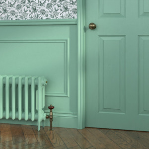 CI-RK460-FB-214-ARSENIC - Rook 2 Column Victorian Electric Cast Iron Radiator H460mm x W579mm