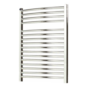 AP-ACC5W800 - Apollo Napoli Curved Chrome Towel Radiator H800mm X W500mm
