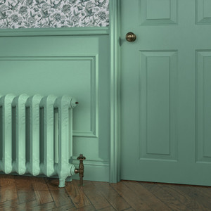 CI-WN540-FB-214-ARSENIC-LS01 - Winchester 2 Column Electric Cast Iron Radiator H540mm x W744mm