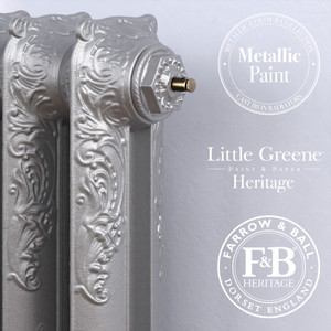 CI-LU-MET-SILVER-CU00 - Lucien 2 Column Electric Cast Iron Radiator H760mm x W598mm