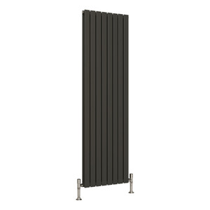 HT-1800X560D-A-ALT00 - Hilton Anthracite Double Vertical Designer Radiator H1600 x W560