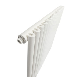 DQ-VUL-V-S-W-CU00 - DQ Vulcano Vertical Double Radiator H1471mm X W200mm White