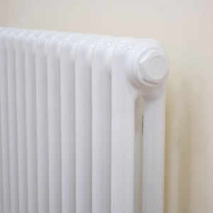 TE2-W-CU00 - Trade Essentials White 2 Column Radiator H400 x W622