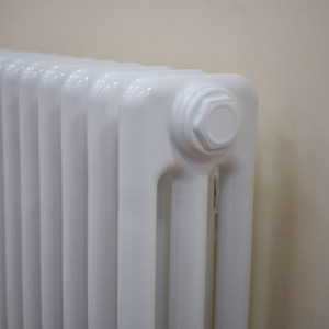 TE3-W-CU00 - Trade Essentials White 3 Column Radiator H300 x W990