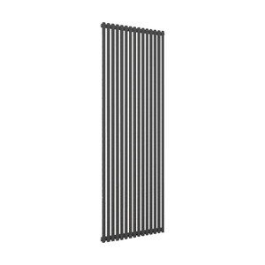 DQ-VUL-V-S-G-ALT00 - DQ Vulcano Vertical Double Radiator H1971mm X W200mm Dark Grey