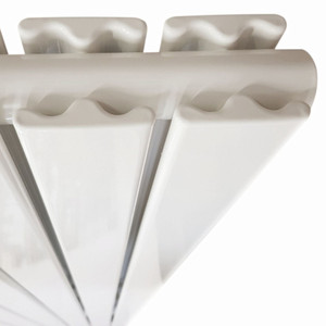 DQ-TOR-V-D-W-CU00 - DQ Tornado Vertical Double Radiator H1471mm X W231mm White
