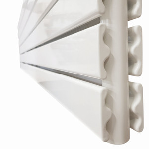 DQ-TOR-H-D-W-CU00 - DQ Tornado Horizontal Double Radiator H456mm X W656mm Dark Grey