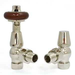 T-MAN-021-AG-N - Eastbury Traditional Manual Angled Nickel Radiator Valves