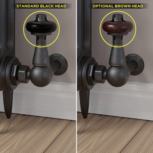 T-TRV-020-CR-PEW-BROWN-HEAD-COMP - Eastbury Traditional Manual Corner Pewter Radiator Valves