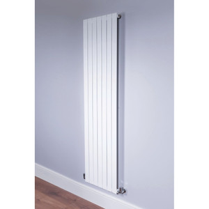 DQ-STRATA-V-S-W-LS00 - DQ Strata Vertical Single Radiator H1800mm X W224mm White