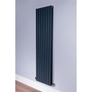 DQ-STRATA-V-D-A-LS00 - DQ Strata Vertical Single Radiator H1800mm X W224mm Anthracite