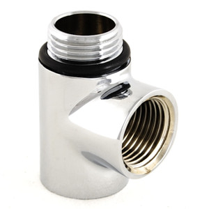 A-DFT-507-C - Dual Fuel T Piece - Chrome