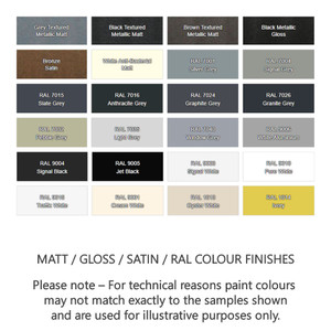 AP-ROMA-COLOUR-SAMPLES-00 - Apollo Roma Fixed Foot 4 Column Horizontal Radiator H600mm x W986mm