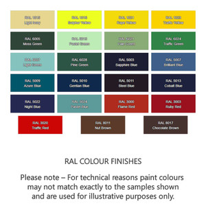 AP-ROMA-COLOUR-SAMPLES-01 - Apollo Roma Fixed Foot 6 Column Horizontal Radiator H700mm x W572mm