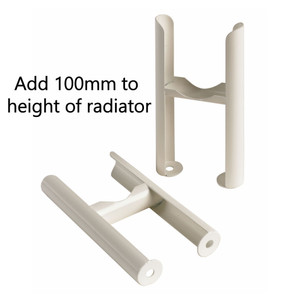 MS-MSW-SLF - MHS Multisec 2 Column Vertical Radiator H1800mm x W300mm White