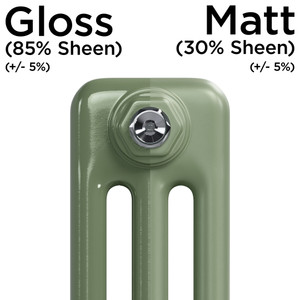 compare gloss matt