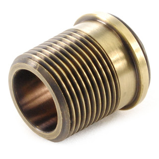 3/4 inch Coupler Radiator Valve Adaptor - Old English Brass