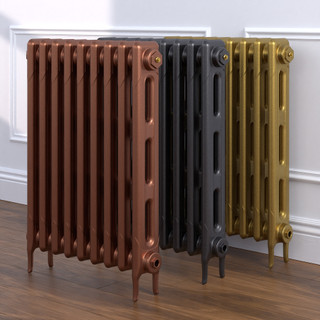 Rook 2 Column Victorian Cast Iron Radiator H760mm x W777mm