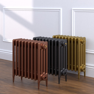 Richmond 4 Column Victorian Cast Iron Radiator H460mm x W217mm