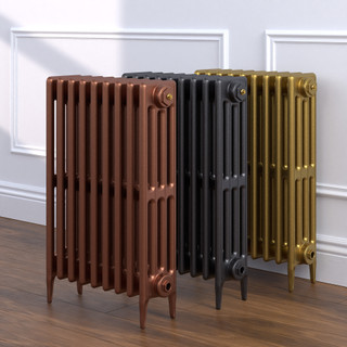 Richmond 4 Column Victorian Cast Iron Radiator H660mm x W837mm