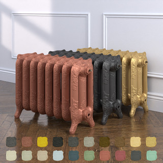 Rochester 3 Column Cast Iron Radiator H470mm x W278mm