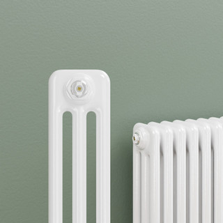 Trade Essentials White 3 Column Radiator H500 x W622